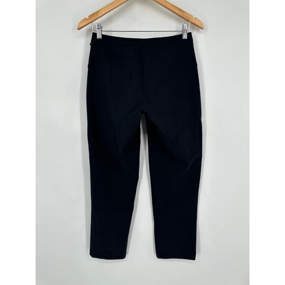 Lululemon On The Move Pant Mid-Rise Straight Leg Crop Ankle Pants, Black Petite - Picture 10 of 14